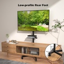 BONTEC Support TV roulettes pour Téléviseurs Plasma/LCD/LED de 23" à 60" avec Étagère