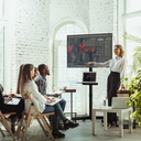 BONTEC Support TV roulettes pour Téléviseurs Plasma/LCD/LED de 23" à 60" avec Étagère