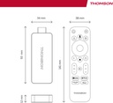 Thomson Streaming Stick 140, 4K UHD, Google TV