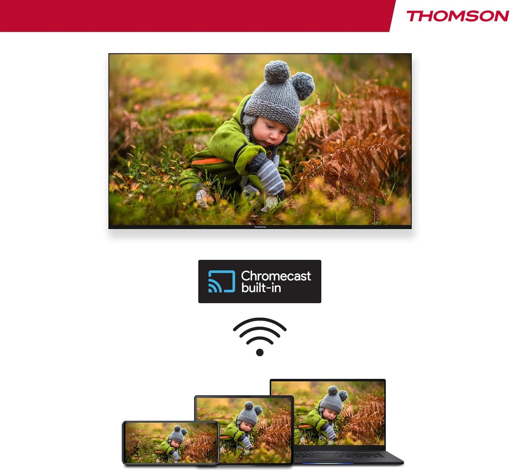 Thomson Streaming Stick 140, 4K UHD, Google TV