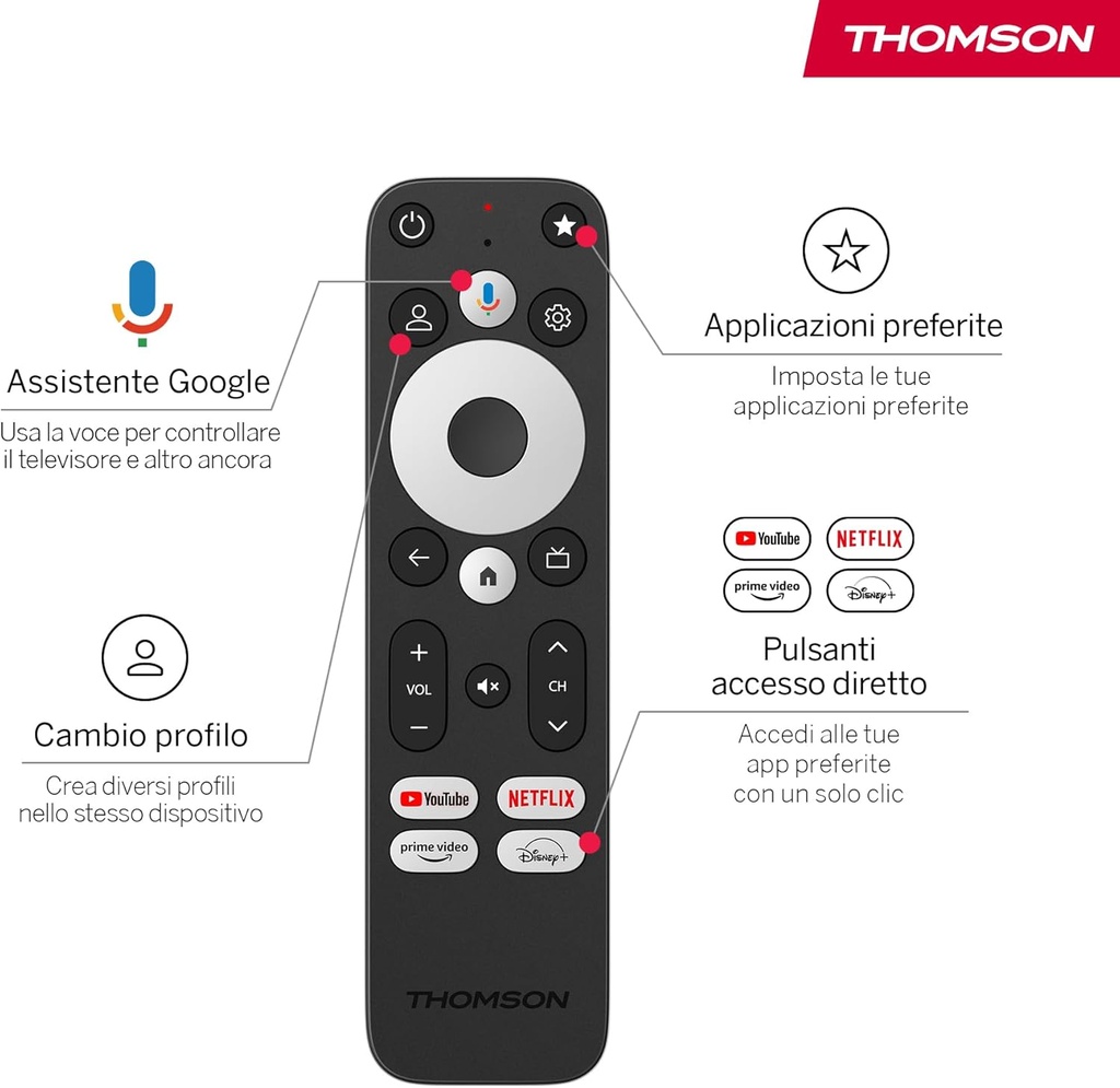 Thomson Streaming Box Plus 270, Android TV 4K