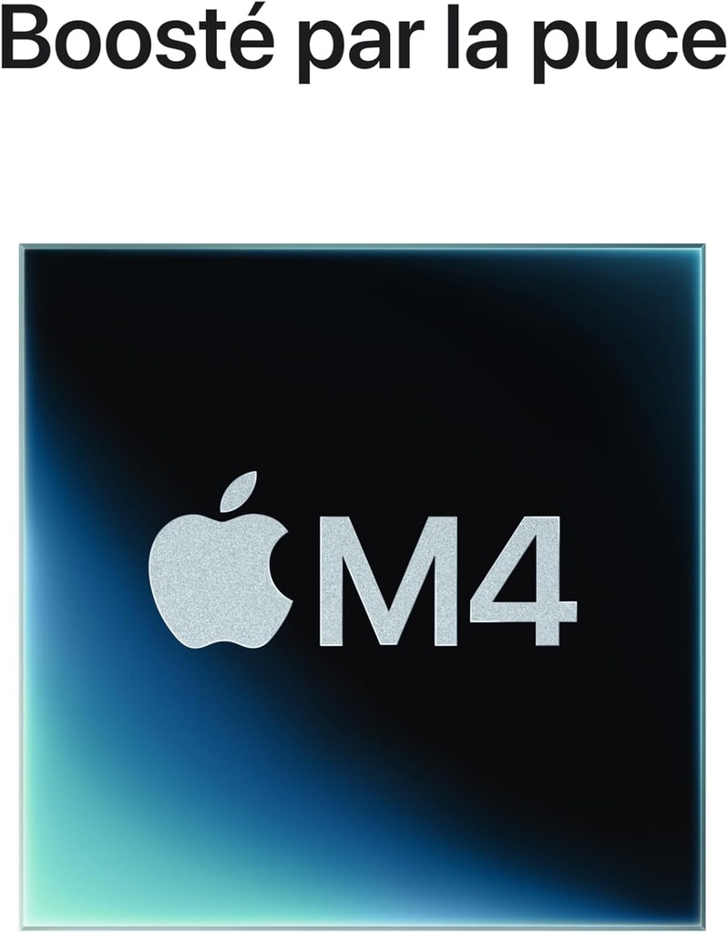 Apple Mac Mini 512 Go SSD 24 Go RAM Puce M4 CPU 10 Coeurs GPU 10 Coeurs