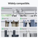 SwitchBot moteur électrique  de Rideau Intelligent - Télécommande Bluetooth (Curtain 3,Rod)