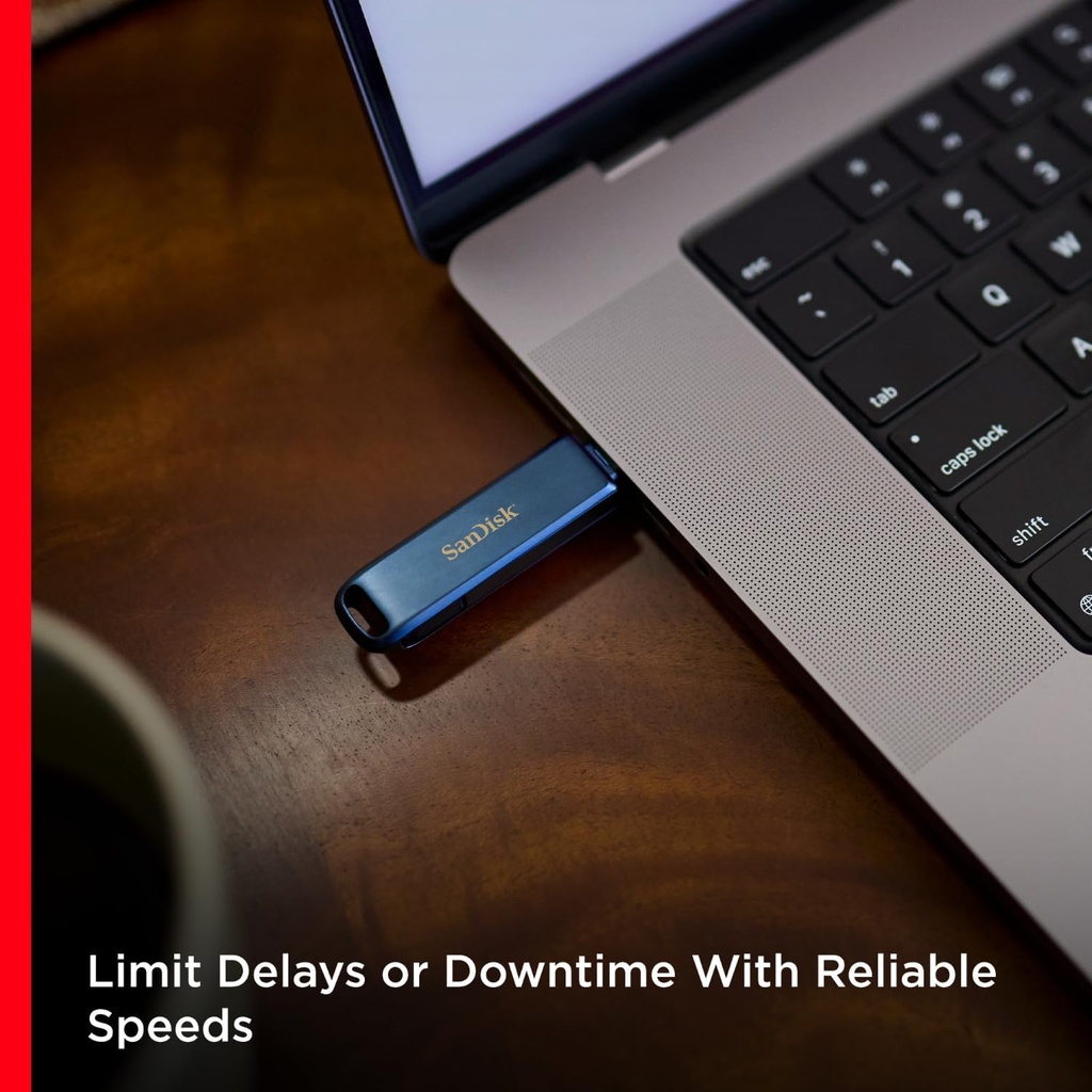 SanDisk 256Go Phone Drive, Clé USB,  (2-en-1)  Lightning et USB Type-C 