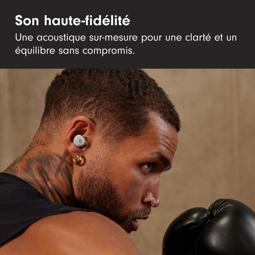 Beats Solo Buds-écouteurs Bluetooth sans Fil,18 Heures d'autonomie