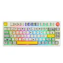 EPOMAKER Theory TH80 Pro 75% Hot Swap RGB Bluetooth Clavier Mécanique Filaire, Clavier de Jeu Programmable