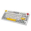 EPOMAKER Theory TH80 Pro 75% Hot Swap RGB Bluetooth Clavier Mécanique Filaire, Clavier de Jeu Programmable