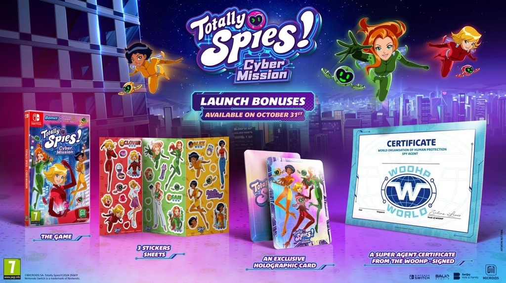 TOTALLY SPIES! - CYBER MISSION SWITCH