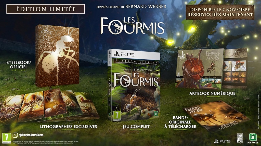 LES FOURMIS (EMPIRE OF THE ANTS)  Edition Limitée PS5