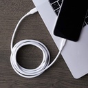 Amazon Basics Câble USB-2.0 type C vers Lightning  1.8 m, blanc