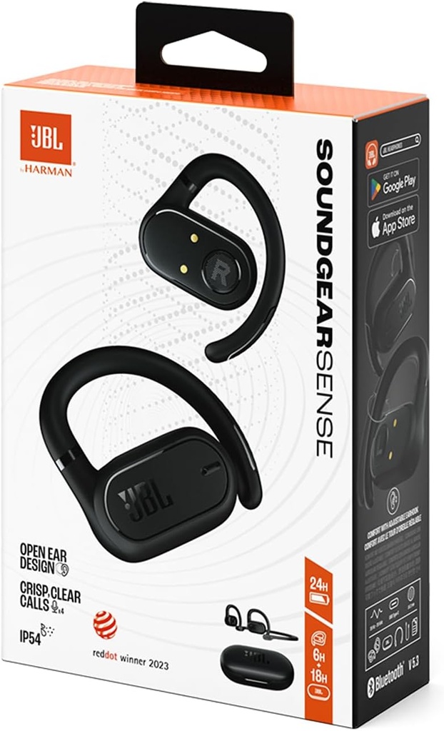 JBL Soundgear Sense, Écouteurs sans fil à conduction aérienne 24h d'autonomie