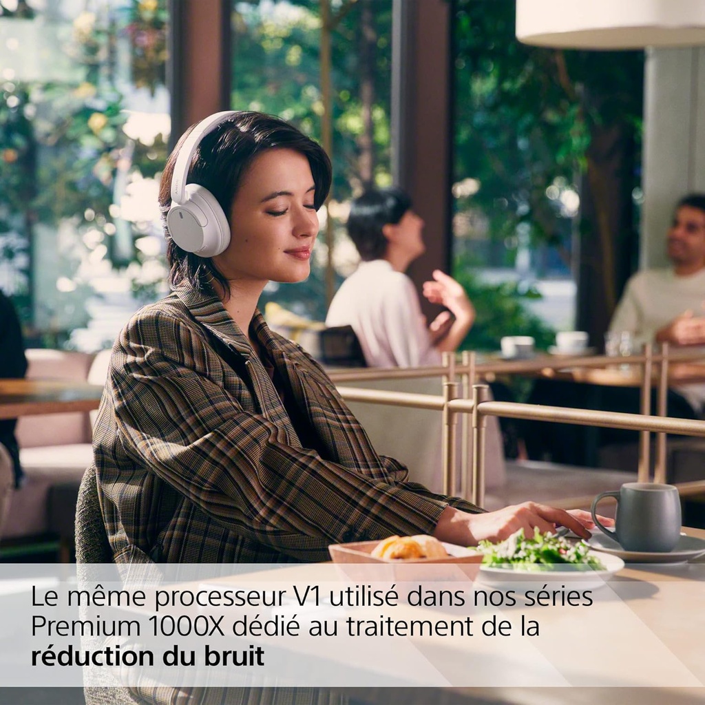 Sony WH-CH720N - Casque Bluetooth sans Fil à réduction de Bruit - Micro intégré -  35 Heures d'autonomie