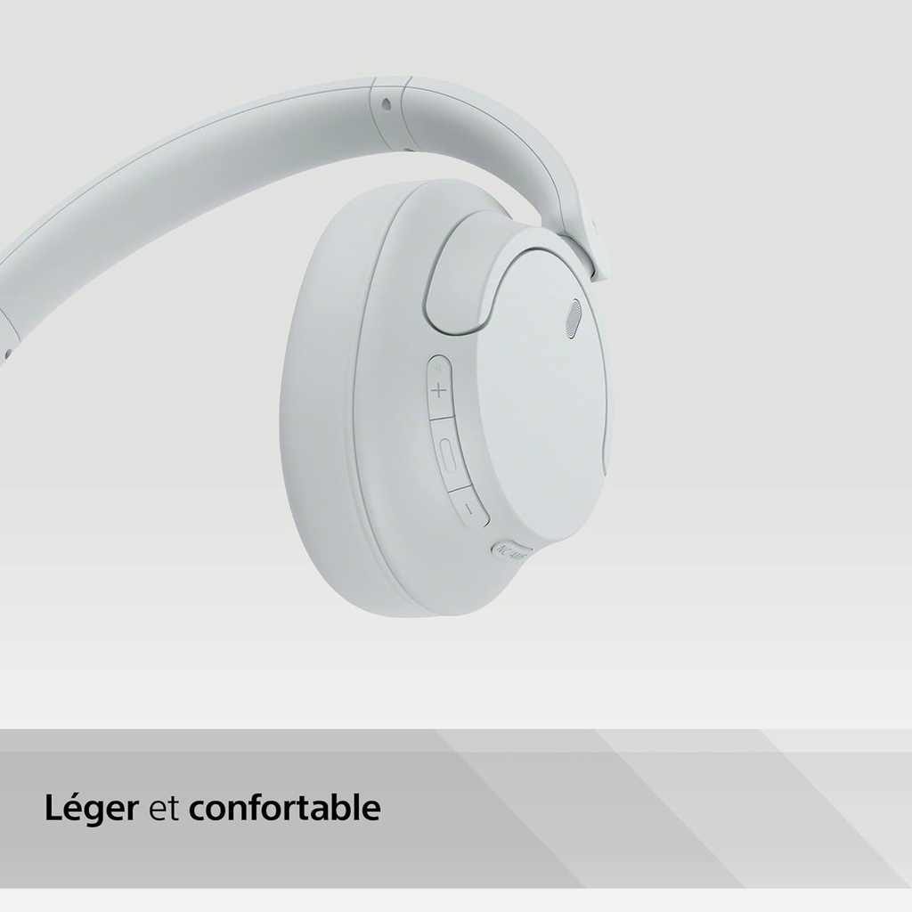 Sony WH-CH720N - Casque Bluetooth sans Fil à réduction de Bruit - Micro intégré -  35 Heures d'autonomie