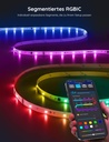 Govee RGBIC LED Strip Lights 20m Bluetooth, APP Control- H617E