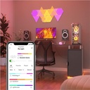 Nanoleaf Shapes Triangle Kit de Démarrage,Modulaires RGBW Wi-Fi, Compatible Alexa