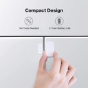 Aqara Détecteur d'Ouverture Porte/Fenêtre , NÉCESSITE AQARA HUB, Connexion Zigbee, Détecteur sans Fil pour Système d'Alarme
