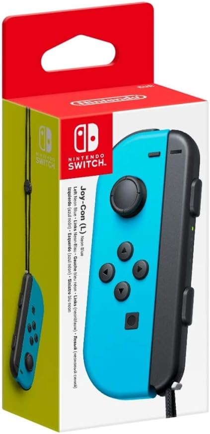 Nintendo Joy-Con gauche pour Switch (Bleu néon)