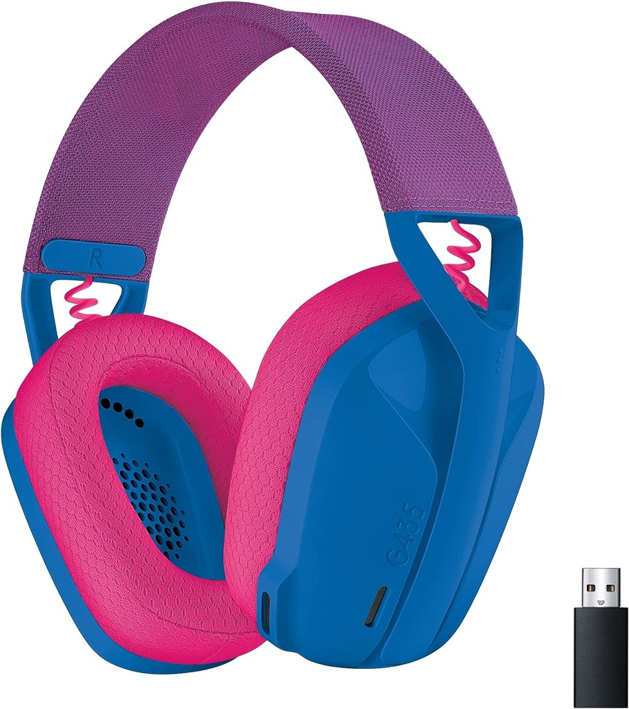 Logitech G435 Lightspeed, casque gaming sans fil Bluetooth