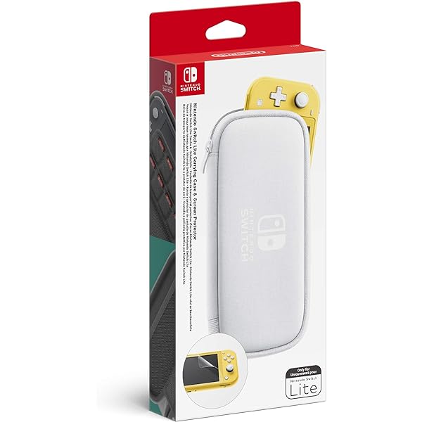 Pochette de transport avec protection d’écran pour Nintendo Switch Lite