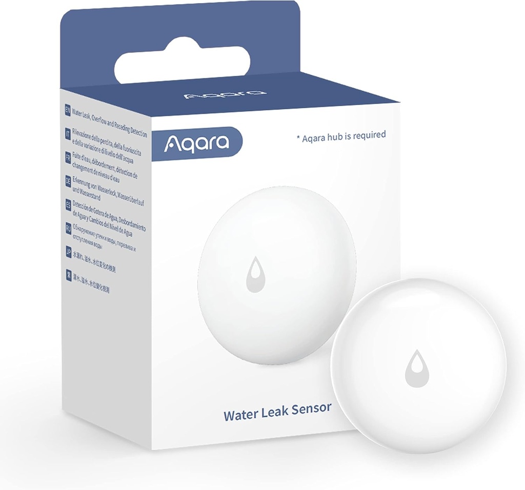 Aqara, capteur de fuite d’eau Zigbee