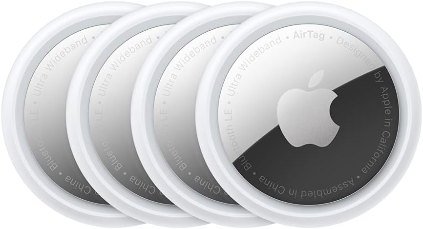 Apple AirTag (1re génération), lot de 4
