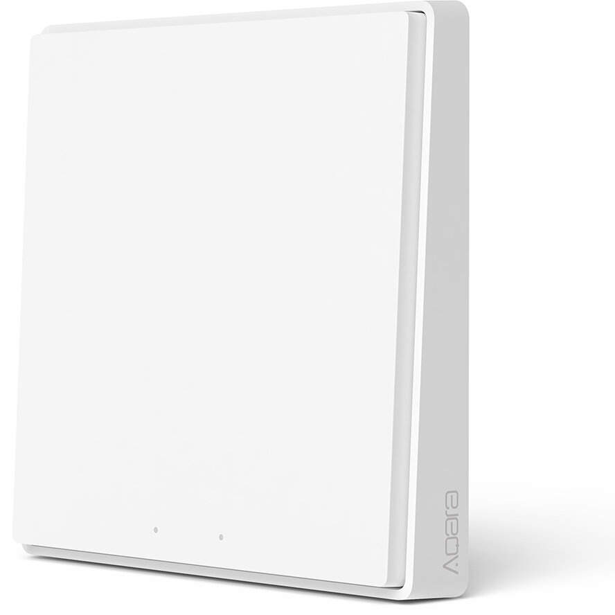 [QBKG21LM] Interrupteur mural intelligent sans  neutre Aqara D1 (Un bouton)