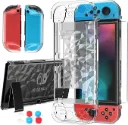 HEYSTOP Kit de protection transparent pour Nintendo Switch