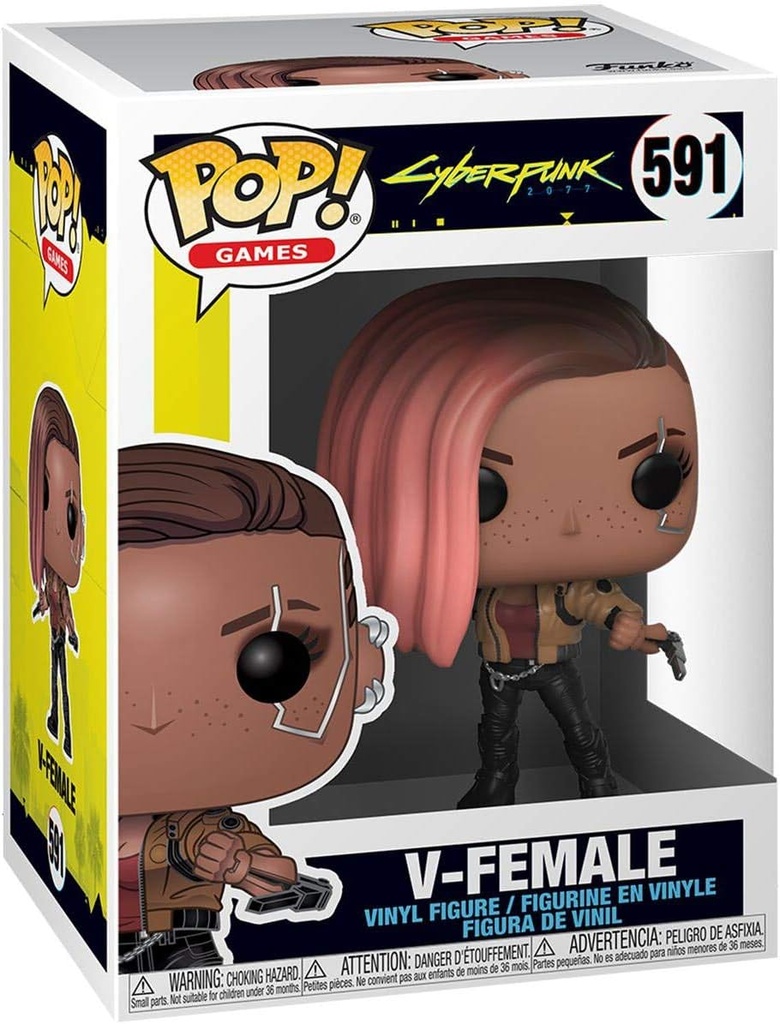 Funko Pop! Cyberpunk 2077 V Female, figurine