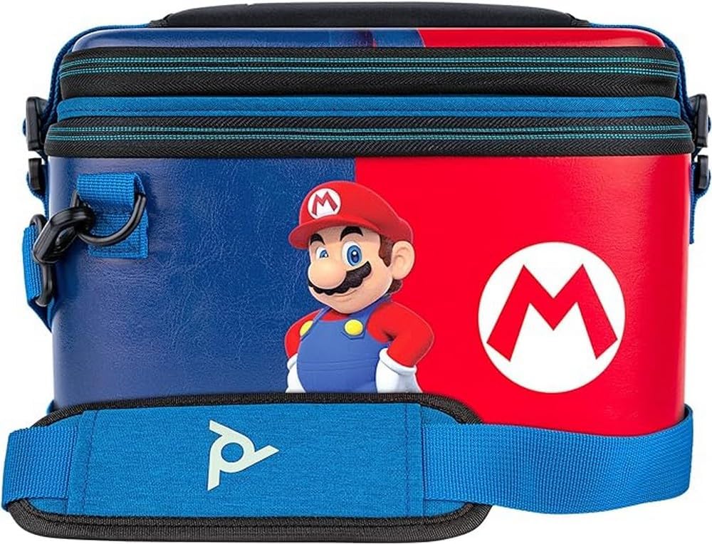 PDP Pull-N-Go Mario, étui pour Nintendo Switch, OLED et Lite
