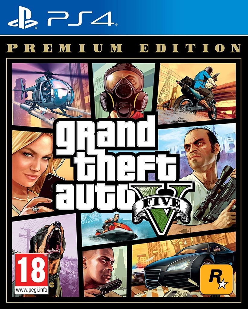 GTA V - Édition Premium, PS4