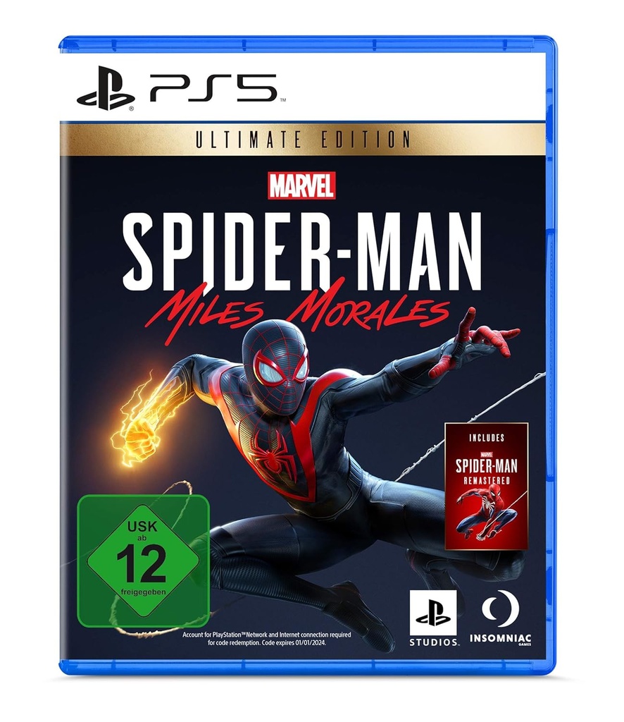 Marvel's Spider-man : Miles Morales Remastered - Ultimate Edition PS5