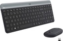 Logitech MK470 Combo Clavier et Souris sans Fil pour Windows