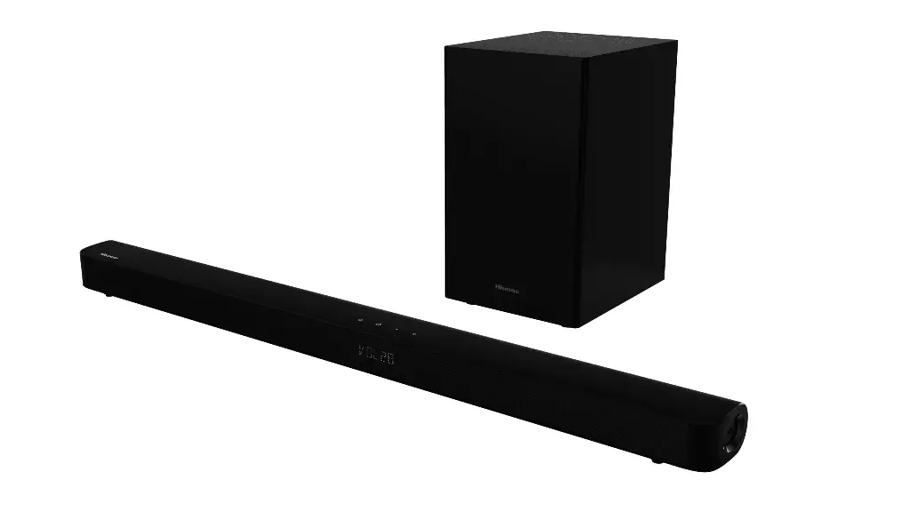 HISENSE BARRE DE SON 240 W - CAISSON DE BASSE SANS FIL - DOLBY AUDIO