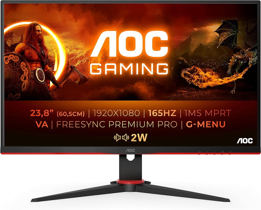 AOC 24G2SAE Gaming  Écran 24" FHD