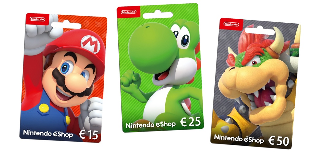 Carte Nintendo eShop