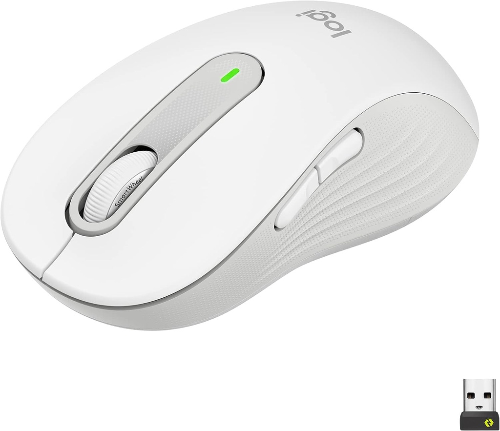 Logitech Signature M650, souris sans fil 4 000 DPI, Bluetooth et Logi Bolt
