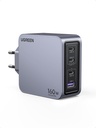 UGREEN Nexode Pro Chargeur 160W USB C,  4-Port (3 Ports USB-C ; 1 port USB-A)