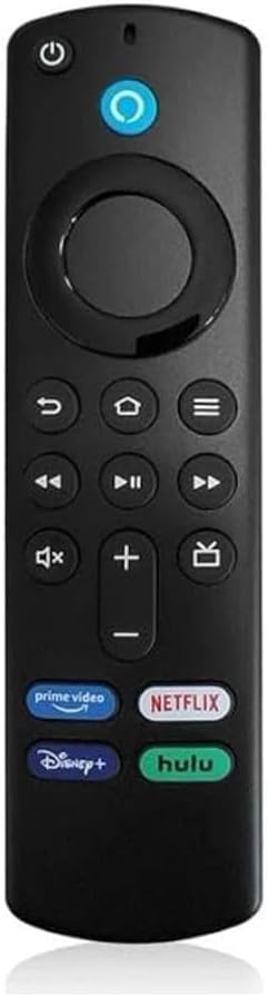 Télécommande vocale Bluetooth de remplacement, pour Fire TV Stick 4K Max 3e Gen Lite Cube Smart TV, fonctionne avec Alexa