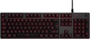 Logitech G413 Carbon, clavier mécanique AZERTY, Romer-G, USB, rétroéclairage rouge