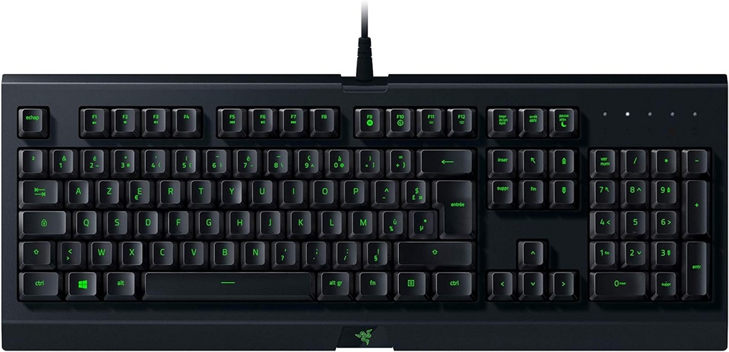 Razer Cynosa Lite, clavier gaming à membrane, USB, RGB Chroma