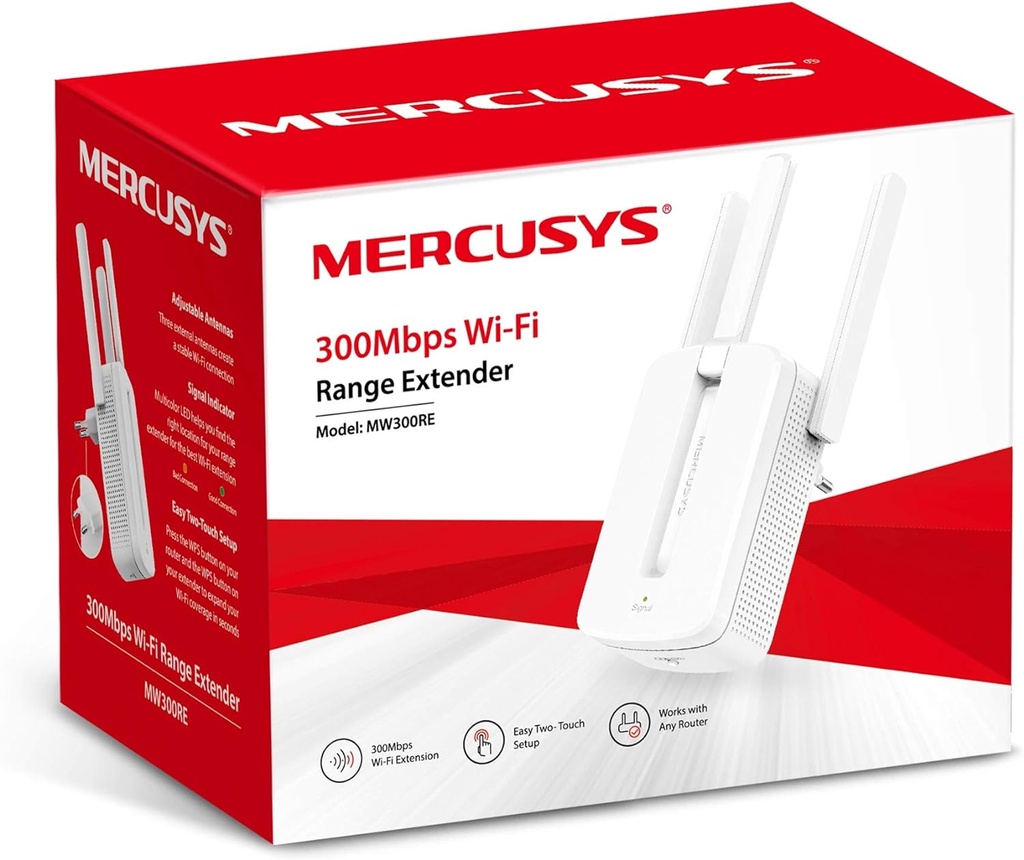 MERCUSYS MW300RE - Répéteur Wi-Fi N300Mbps