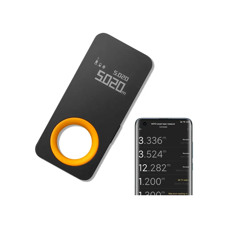 HOTO, télémètre laser Bluetooth 0,05 à 30 m, précision ± 2 mm