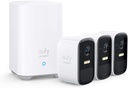 eufy Security eufyCam 2C, Camera Surveillance Kit de 3 caméras