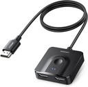 UGREEN Switch HDMI 4K 60Hz 2 Entrées 1 Sortie, Commutateur Bidirectionnel