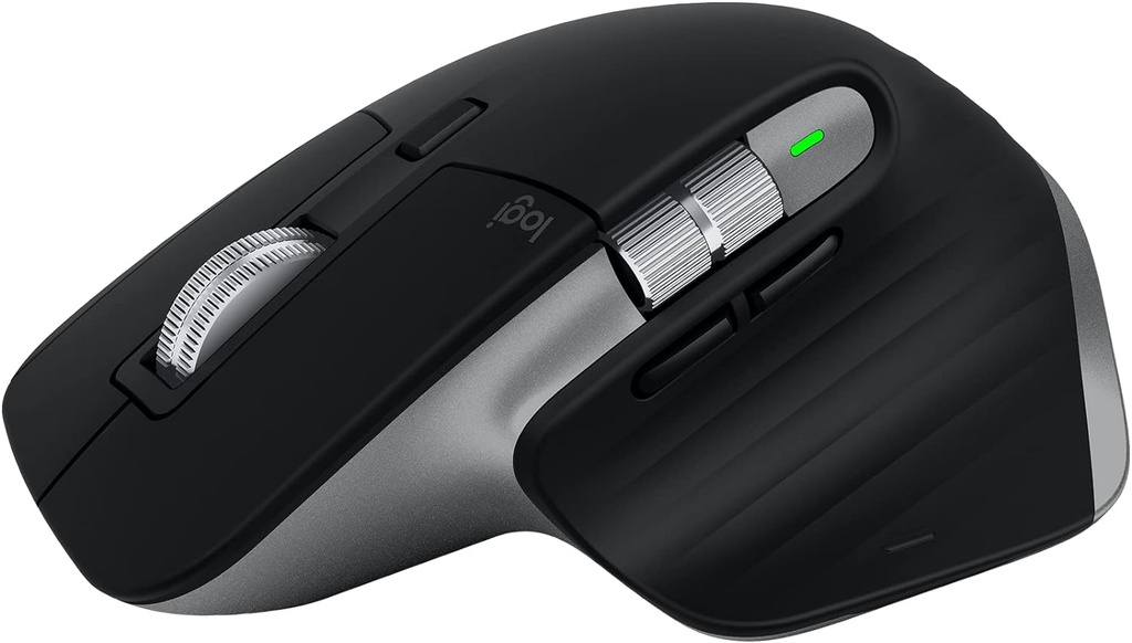 Logitech MX Master 3S for Mac, souris Bluetooth 8 000 DPI (Gris sidéral)