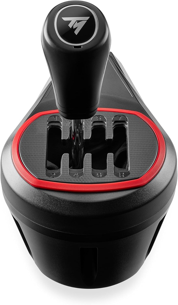 Thrustmaster TH8S Shifter Add-On, levier de vitesse 8 rapports pour volant de course, compatible PlayStation, Xbox et PC