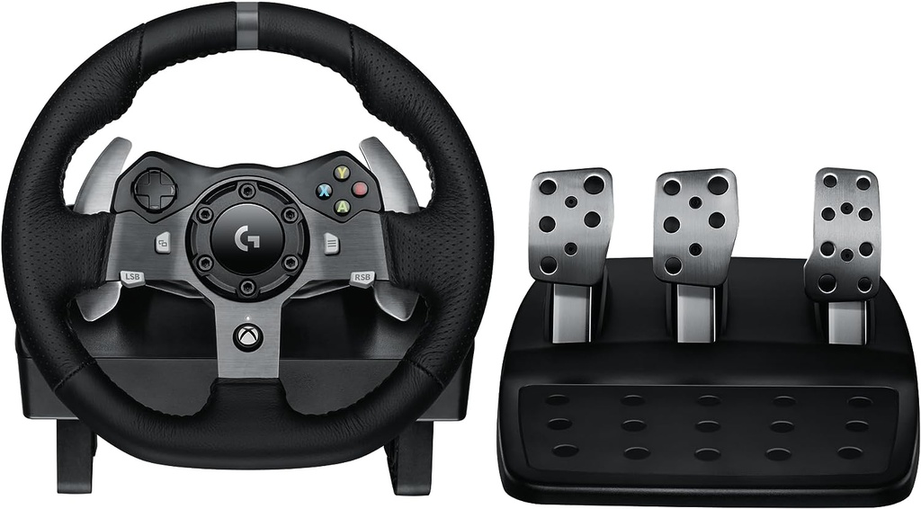 Logitech G G920 Driving Force Volant de Course avec Pédales