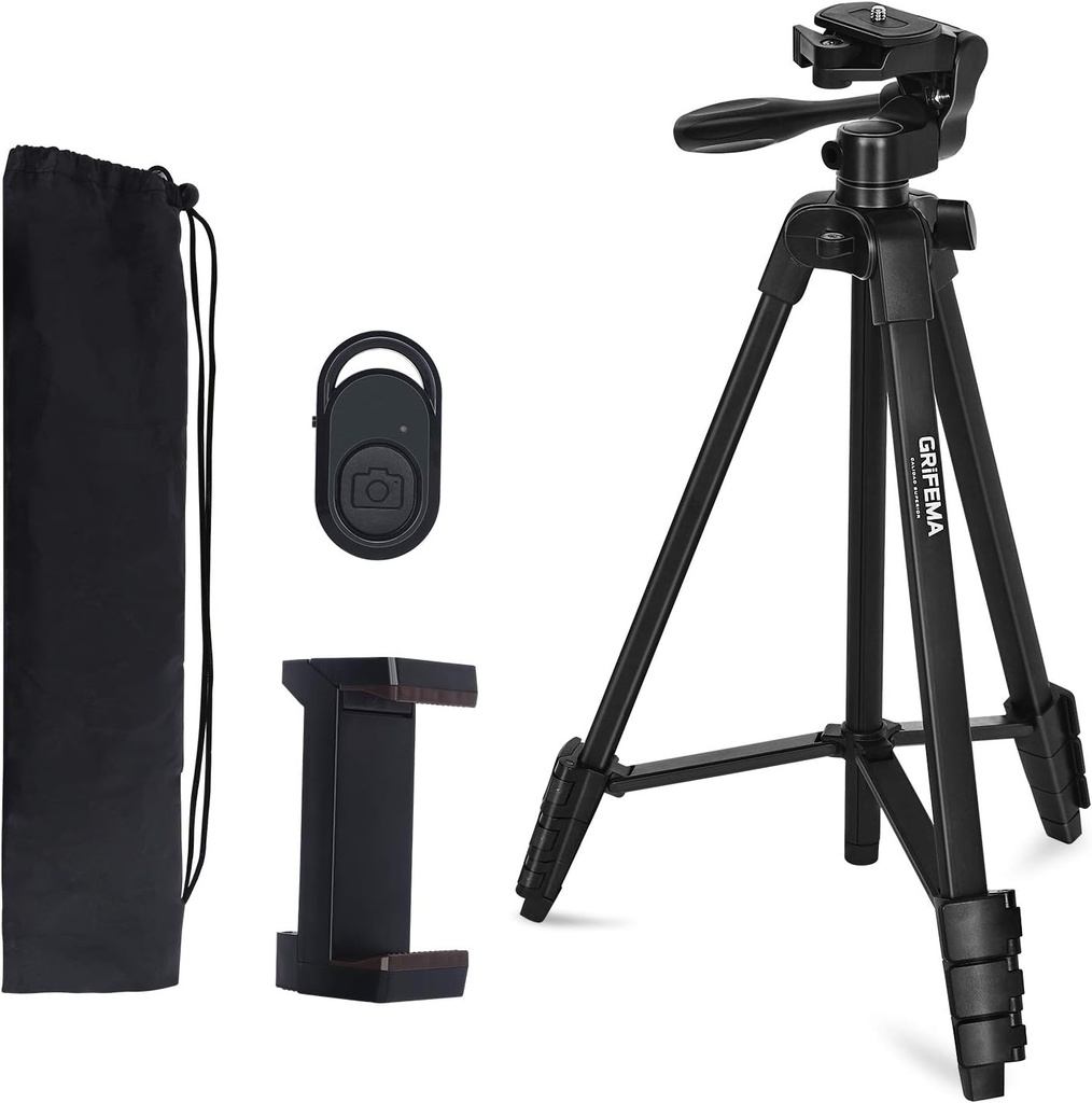 GRIFEMA, trépied smartphone 41,5-136,5 cm