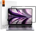 Spigen Glas.tR Slim Verre trempé Protection Écran pour MacBook Air 13.6 Pouces M3 (2024), M2 (2022)