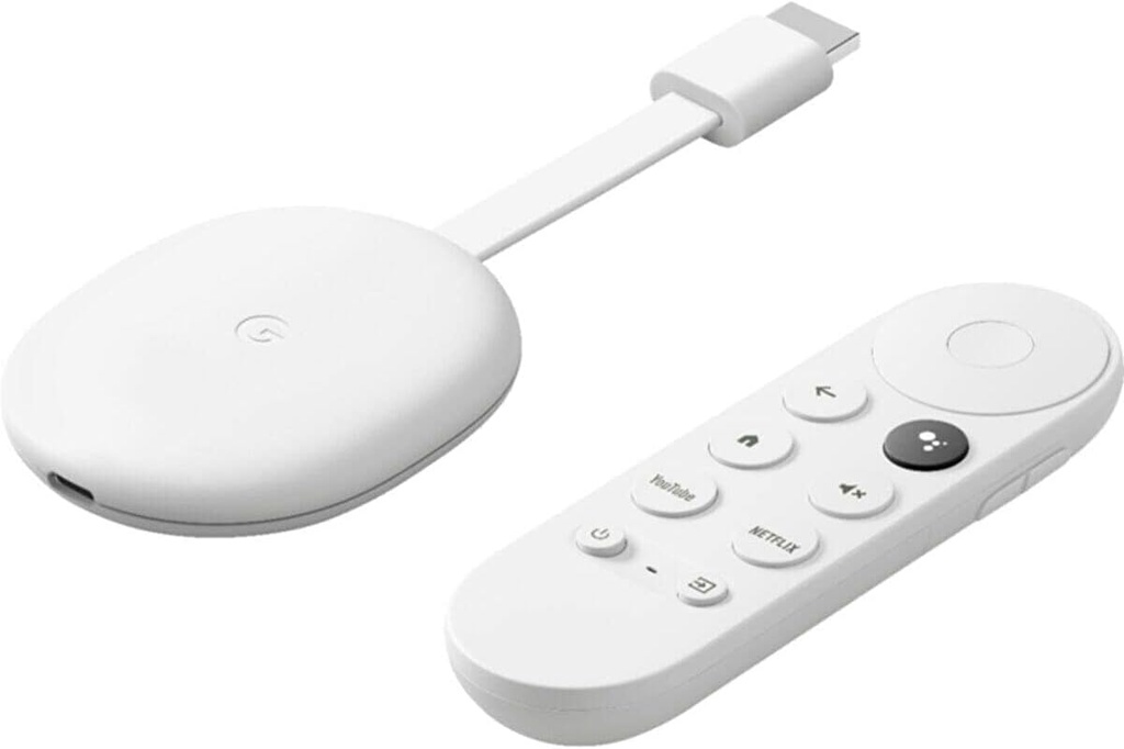 Chromecast avec Google TV -  Vos divertissements en streaming sur votre téléviseur avec commandes vocales